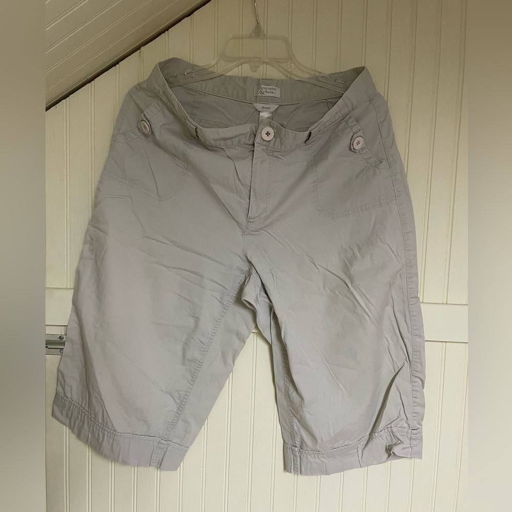 Christopher & Banks Size 12 shorts used good condition